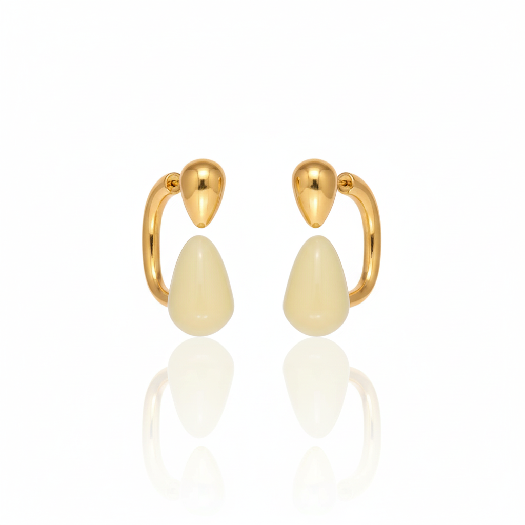 The Prism Hoop – 18K Gold Plated