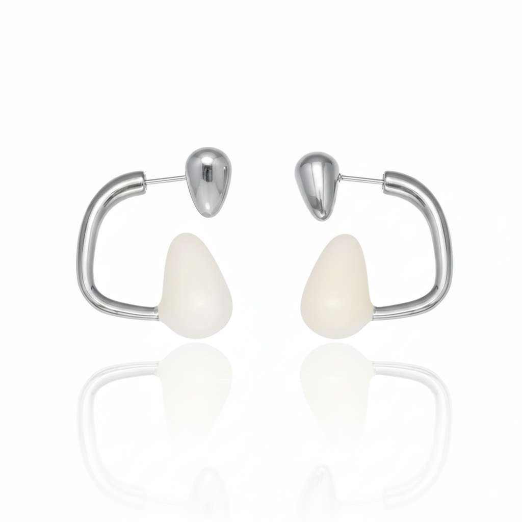 The Prism Hoop – 18K Gold Plated