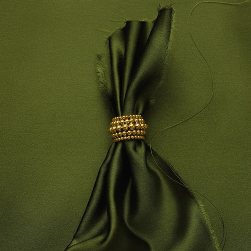 Orbit Bead Ring – Stainless Steel