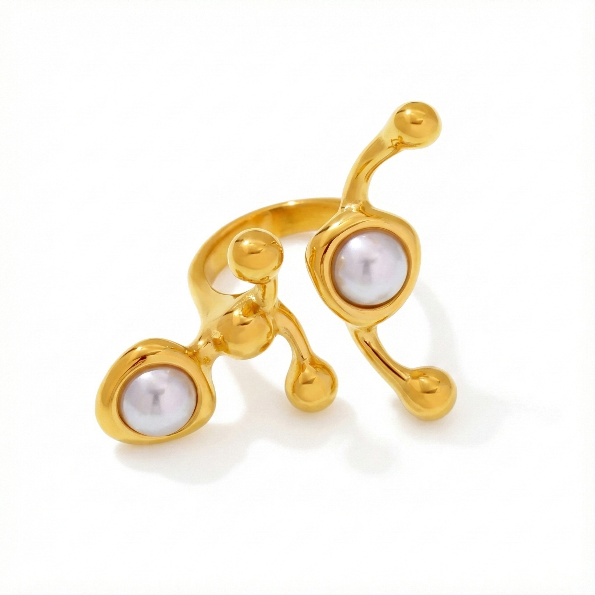 The Verde Signet Ring – 18K Gold Plated