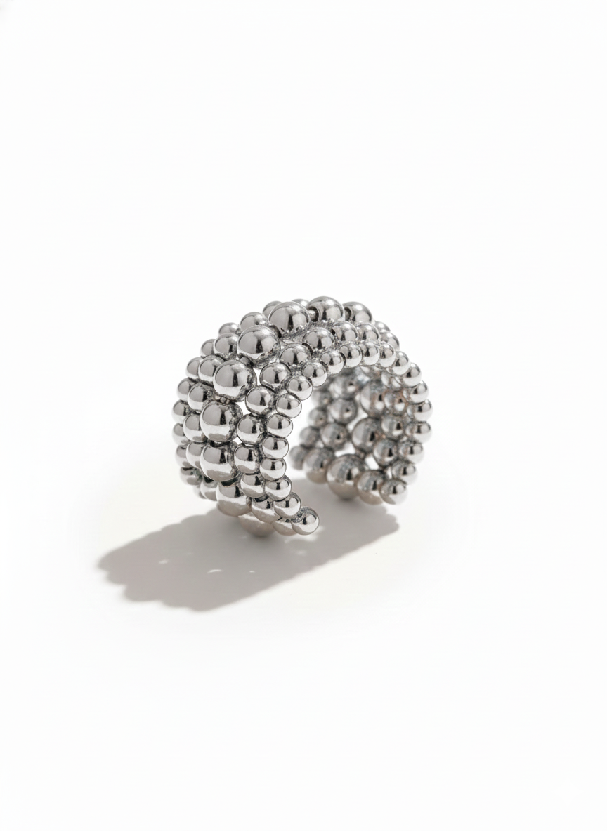 Orbit Bead Ring – Stainless Steel