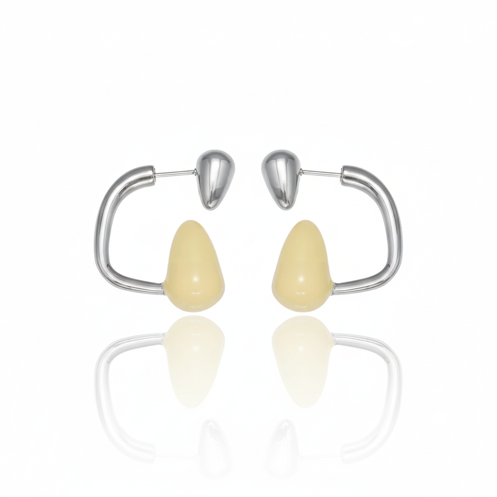 The Prism Hoop – 18K Gold Plated