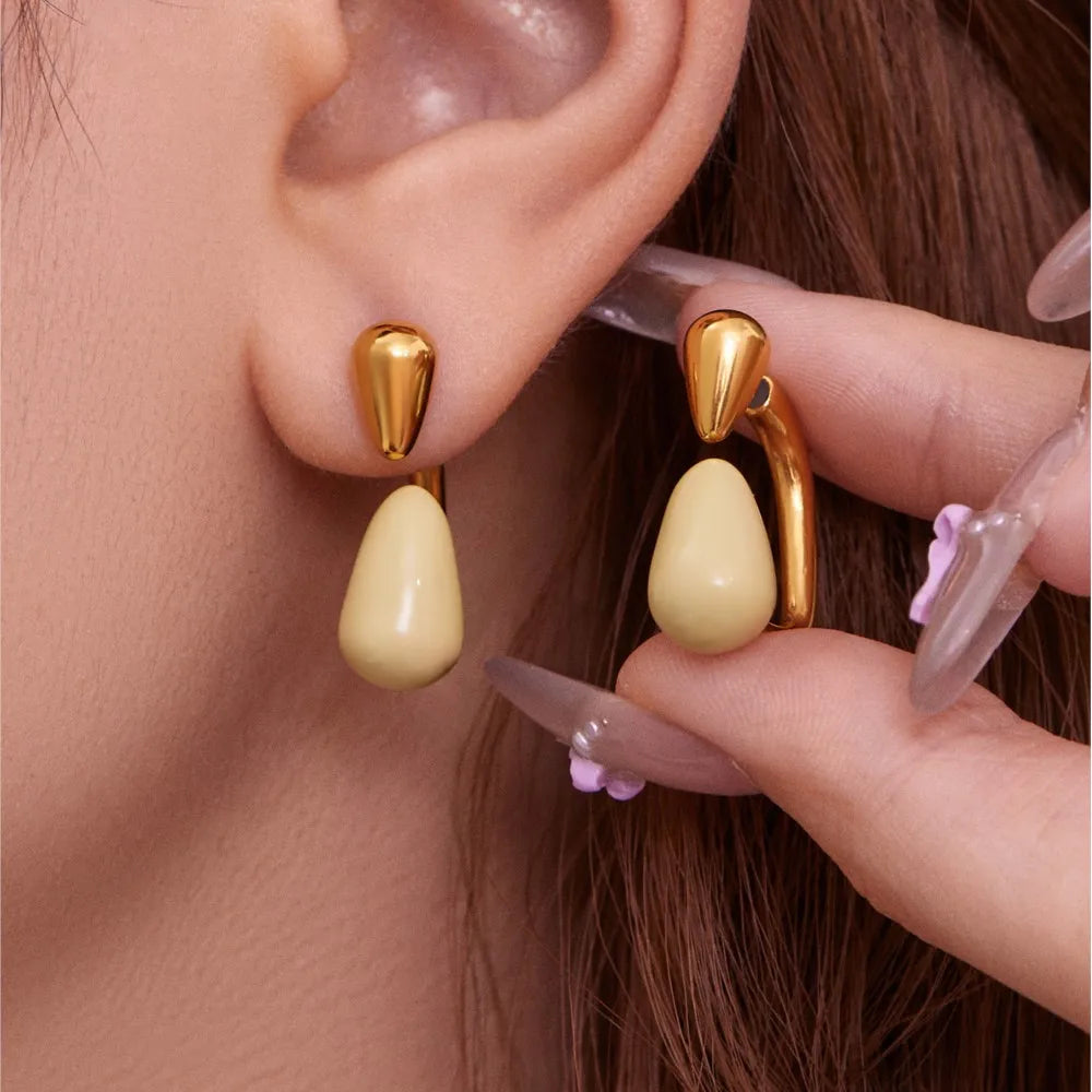 The Prism Hoop – 18K Gold Plated