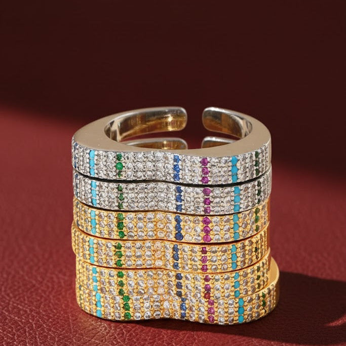 The Coeur Sculpt Ring – 18K Gold Plated